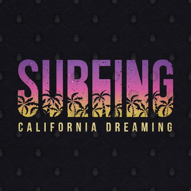 Surfing california dreaming by ArtStyleAlice